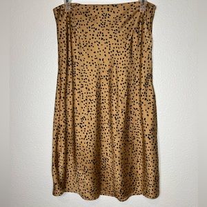 **Nasty Gal satin skirt**